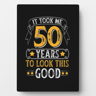 私はこの良い色に見えるのに50年かかった フォトプラーク