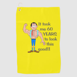 私はこの良い見た目に60年かかった。 ゴルフタオル