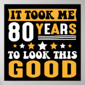 私はこの良い誕生日を見るのに80年かかった ポスター (正面)