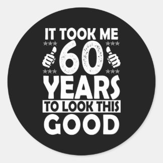 私はこの60を見るのに60年かかった ラウンドシール