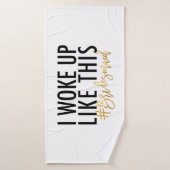 私はこの#bridesmaidのように目覚めました! バスタオル (バスタオル)
