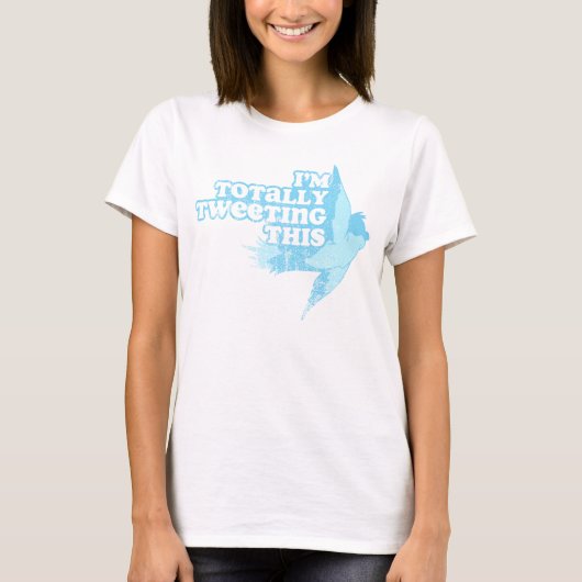 私はこのTシャツを全くツイートしている Tシャツ (正面)