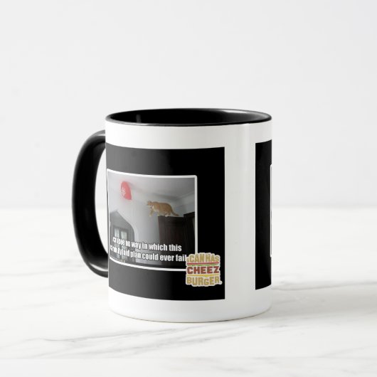 私はこれが失敗できる方法無しことを見ることができます マグカップ (正面左)