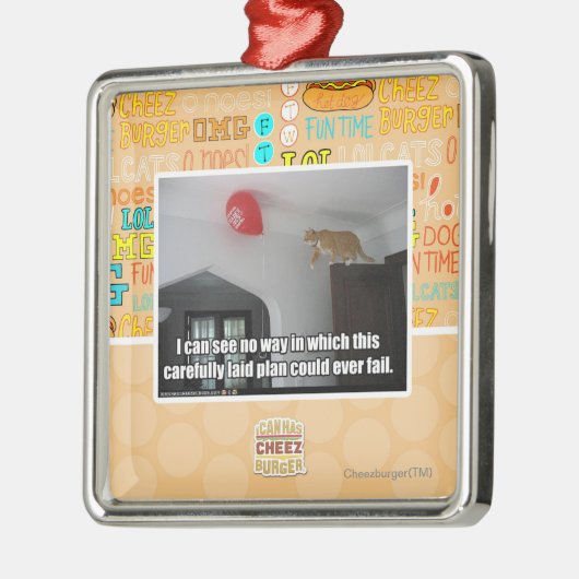 私はこれが失敗できる方法無しことを見ることができます メタルオーナメント (左)