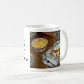 私はこれが私の朝食だったことを望みます コーヒーマグカップ (正面右)