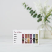 私はこれらの事すべておよびより多くのプロフィールカードです 名刺 (スタンド正面)