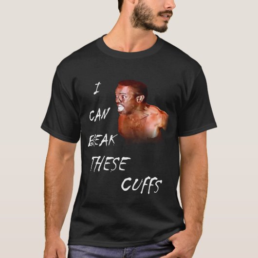私はこれらの袖口を壊してもいいです Tシャツ (正面)