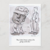 私はこれをどこに行くのか分からない ポストカード (正面)