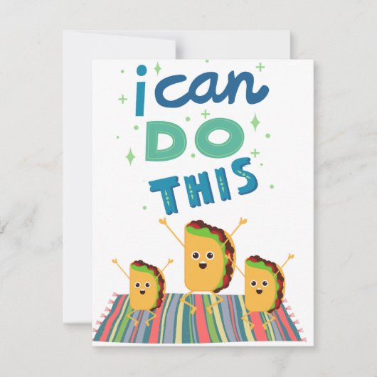 私はこれを行うことができる シーズンカード (正面)