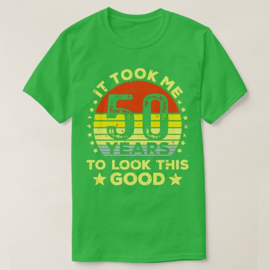 私はこれを見るのに50年かかった Tシャツ (デザイン正面)