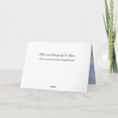 私はこれを謎に包む – 話すアヒルのグリーティングカード カード (裏面)