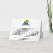 "私はこれを身に着けるなりますか。" カード (裏面)