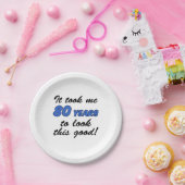 私はこんなに良く見えるのに80年かかった ペーパープレート (パーティー)