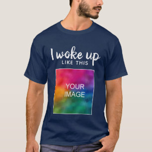 私はこんな男の子のカスタムおもしろいモダン Tシャツ