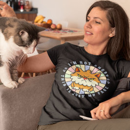 私はこ怒この顔ではない |ペルシャ猫 Tシャツ