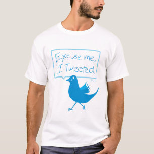 私はさえずりました Tシャツ