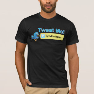 私はさえずります! より多くの従節を得て下さい。 カスタマイズ可能なTwit Tシャツ