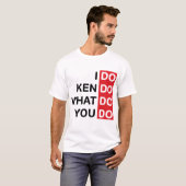 私はしますKendoを… Tシャツ (正面フル)