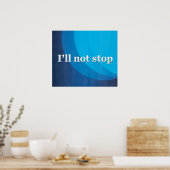 私はしストップない ポスター (キッチン)