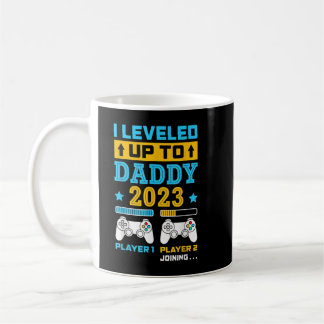 私はすぐにパパの父親になるためにパパ2023にレベルアップ コーヒーマグカップ