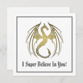 私はすごい信じお前のフラットカード (正面/裏面)