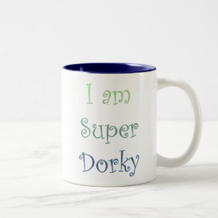 私はすごいDorkyです ツートーンマグカップ