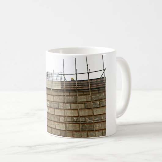 私はすばらしい仕事をして、従って私は来ることができません コーヒーマグカップ (正面右)