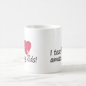 私はすばらしい子供を教えます コーヒーマグカップ (中央)