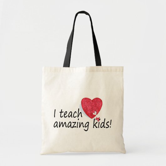 私はすばらしい子供を教えます トートバッグ (正面)