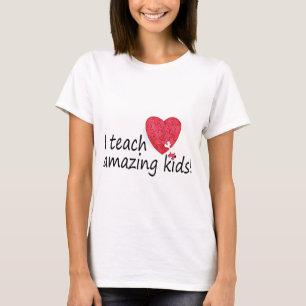 私はすばらしい子供を教えます Tシャツ