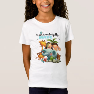 私はすばらしく子供のTシャツになされます Tシャツ