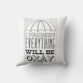 私はすべてが良いことを約束します クッション (裏面)