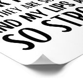 私はすべてのバグをキスしたいけれども、彼らはとても小さい ポスター (角)