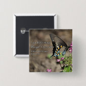 私はすべての事のフィル4の蝶写真ボタンをしてもいいです 缶バッジ (正面&裏面)