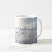 私はすべての事のマグをしてもいいです コーヒーマグカップ (正面右)