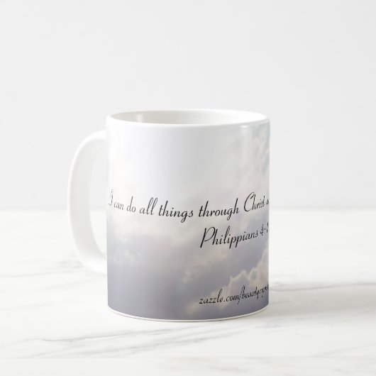 私はすべての事のマグをしてもいいです コーヒーマグカップ (正面左)