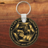 私はすべての事を歓迎する。 キーホルダー (正面)