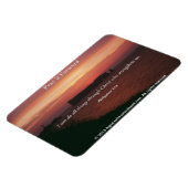 私はすべての事を行うことができる聖書の引用文 マグネット (左側)