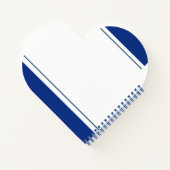 私はすべての事をChrist Blue文字を介して行うことができる ノートブック (裏面)