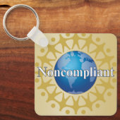 私はすべての単語/非準拠を使用 キーホルダー (正面)