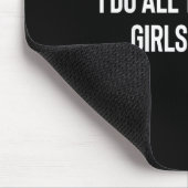 私はすべての女の子のラッシュテックかわいらしラッシュアーティストを行う マウスパッド (コーナー)