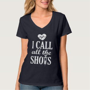 私はすべての打撃をおもしろいなナースの女性のワイシャツと呼びます Tシャツ
