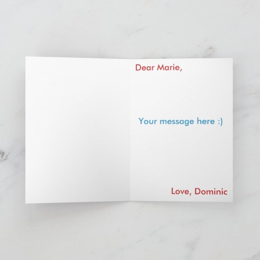 私はすべての私のお尻との愛します シーズンカード (内部)