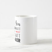 私はすべての私のお尻のコーヒー黒の赤との愛します コーヒーマグカップ (中央)