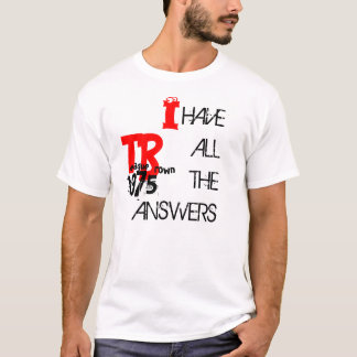私はすべての答えを有します Tシャツ