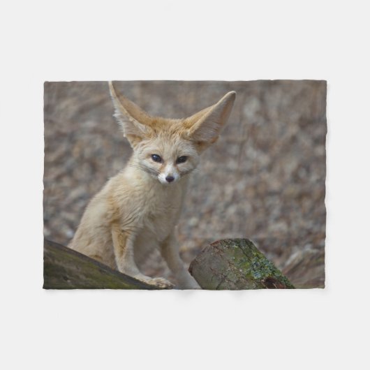 私はすべての耳のフリースブランケットです フリースブランケット (正面(横))