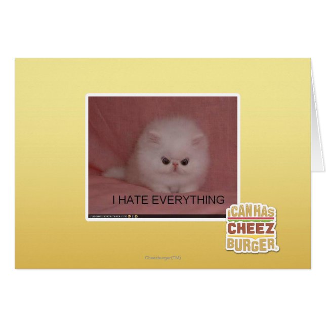 私はすべてを憎みます (正面横)