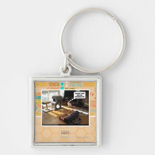 私はすることを何かがあったことを望みます キーホルダー (正面)