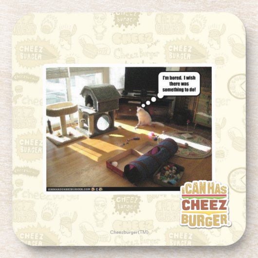 私はすることを何かがあったことを望みます コースター (正面)