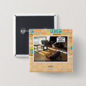 私はすることを何かがあったことを望みます 缶バッジ (正面&裏面)